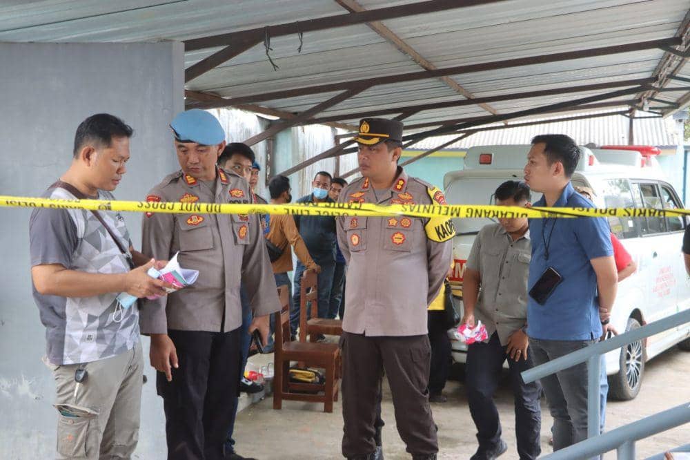 Briptu SAH (28) anggota unit Reserse Umum (Resum) Satreskrim Polres Lampung Tengah menjadi korban pembunuhan, Sabtu (23/3/2024). (Dok. Polres Lamteng).