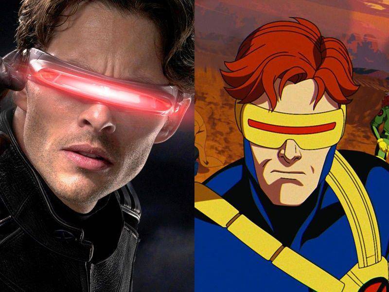 potret perbandingan karakter X-Men versi animasi vs live action (dok. 20th Century Studios | dok. Marvel Animation)