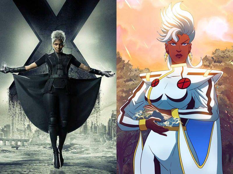 potret perbandingan karakter X-Men versi animasi vs live action (dok. 20th Century Studios | dok. Marvel Animation)
