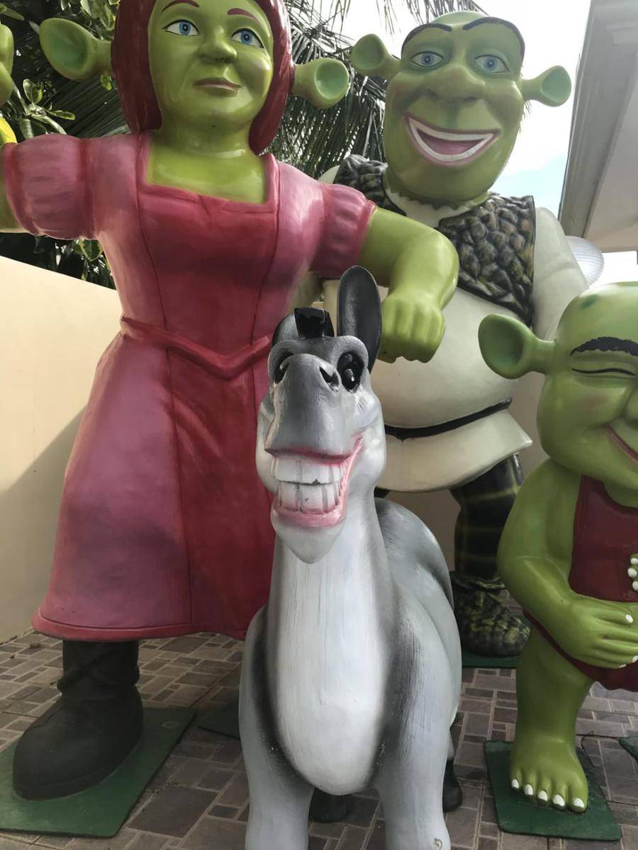 potret objek karakter Donkey paling kocak (reddit.com/user/meuria132)
