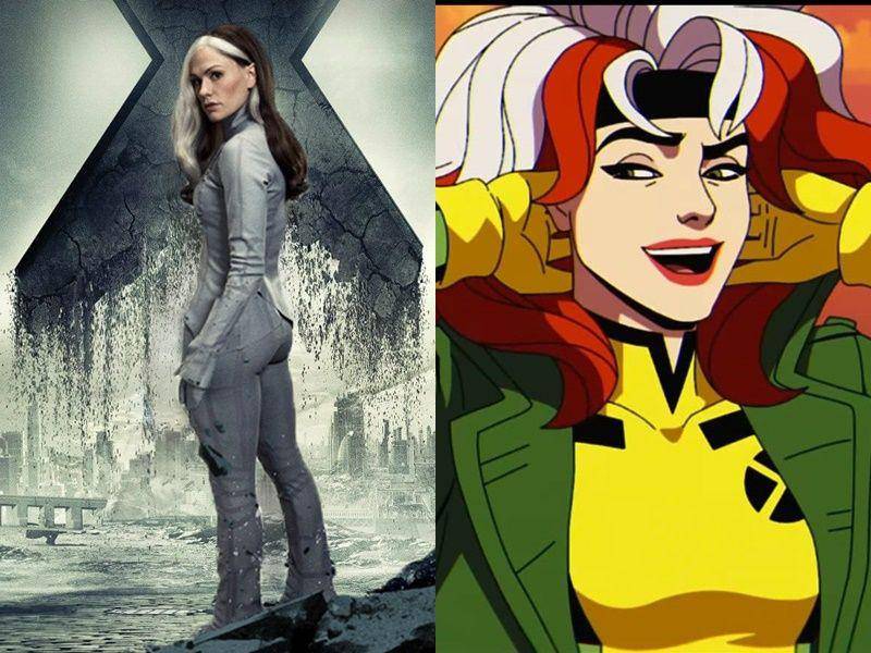 potret perbandingan karakter X-Men versi animasi vs live action (dok. 20th Century Studios | dok. Marvel Animation)