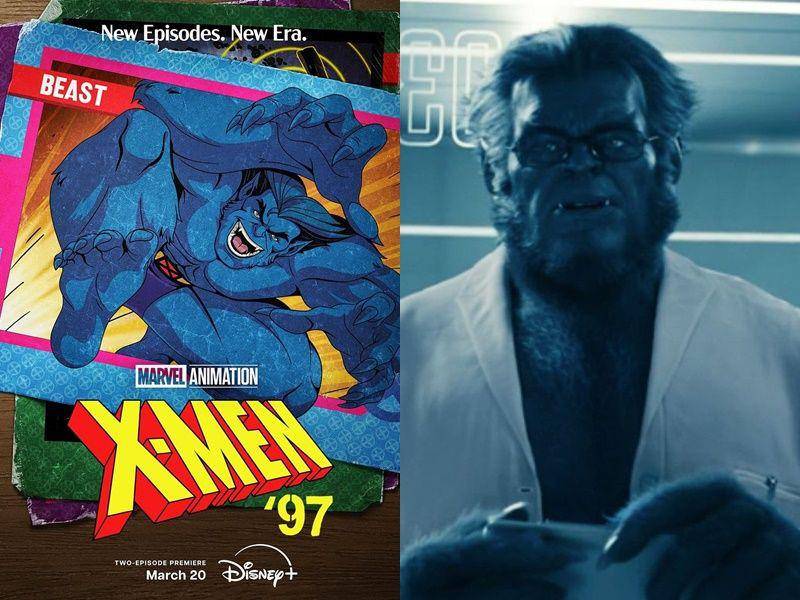 potret perbandingan karakter X-Men versi animasi vs live action (dok. Marvel Animation | dok. Marvel Studios)