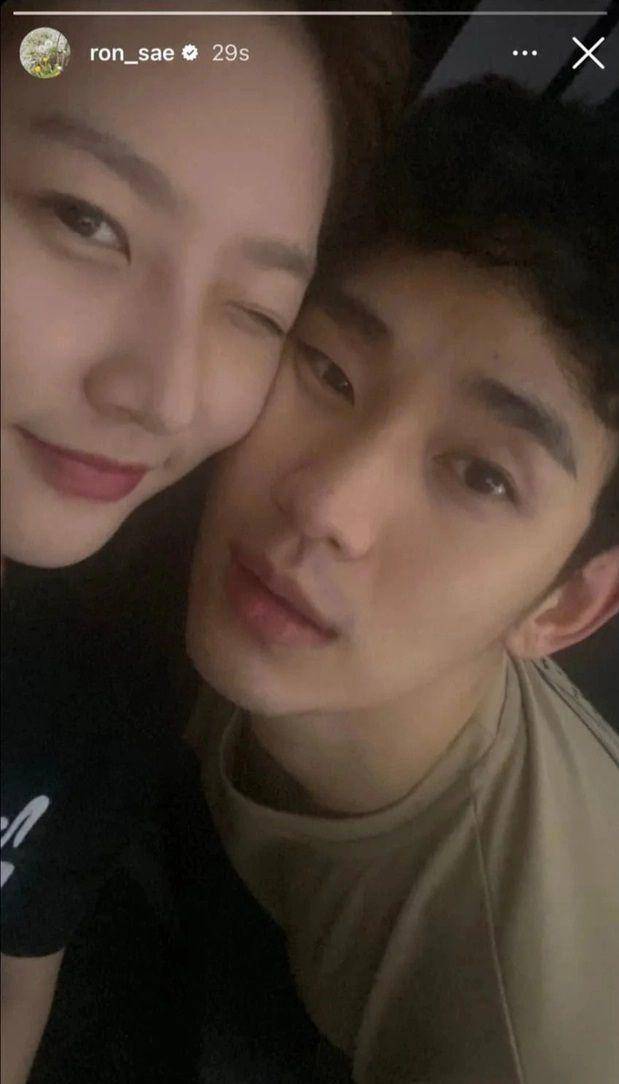Kim Sae Ron dan Kim Soo Hyun (instagram.com/ron_sae)