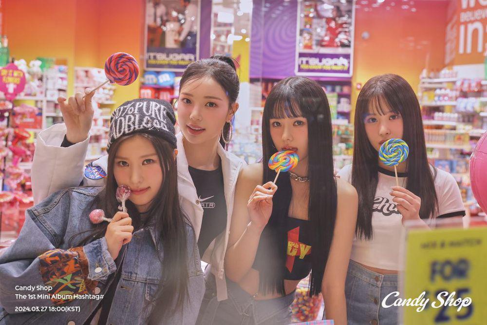 4 Fakta Debut Girl Group Candy Shop, Rilis Album Bertajuk Hashtag#