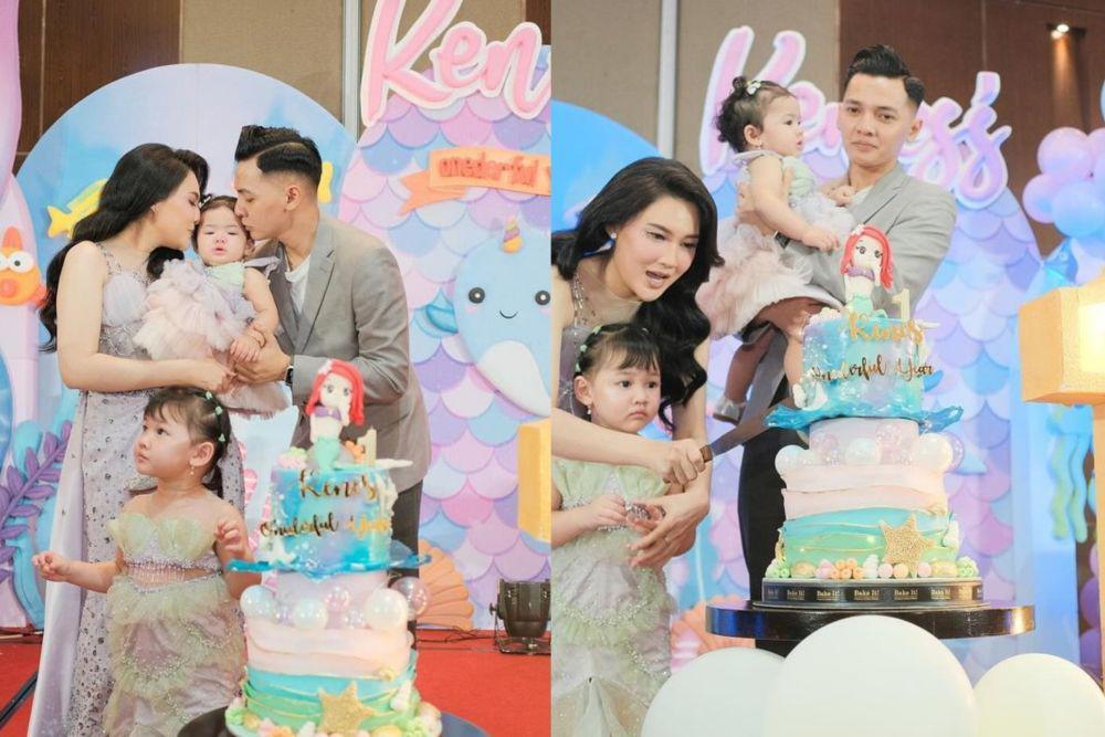 7 Potret Ulang Tahun ke-1 Kenes, Anak Kedua Nella Kharisma