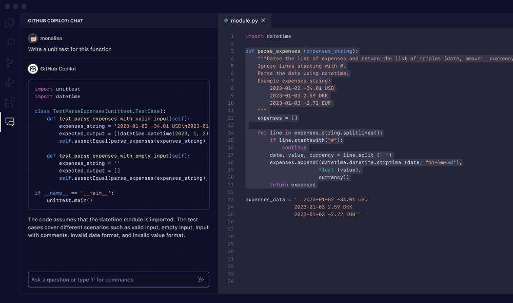 GitHub Copilot (dok. Microsoft)