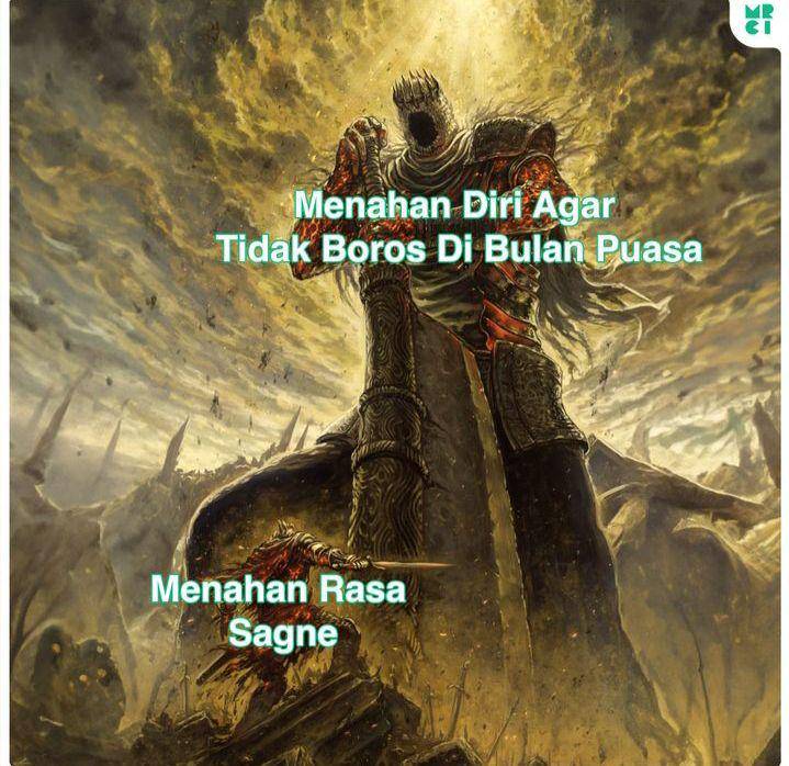 meme menahan nafsu saat puasa (instagram.com/mrci.id)