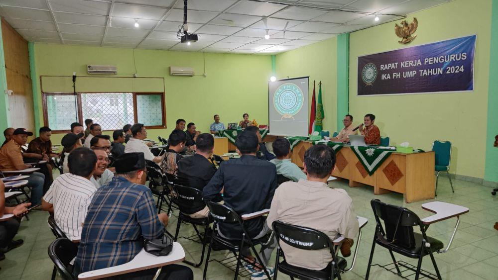 Gelar Rakernas, IKA FH UMP Siap Jadi Organisasi Profesional