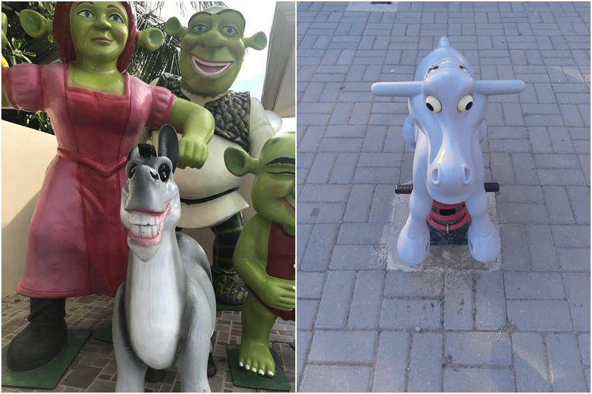 kolase potret objek karakter Donkey paling kocak (reddit.com/user/meuria132 | reddit.com/user/MASTEROOGWAY74)