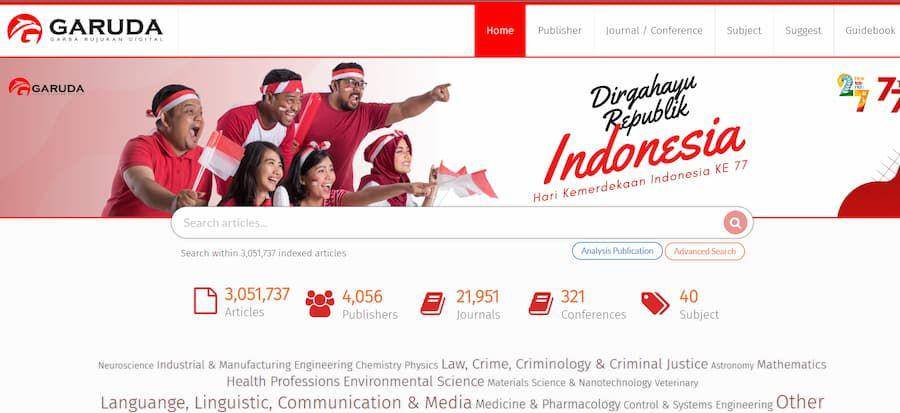 ilustrasi portal Garuda (dok. Garuda Kemdikbud)