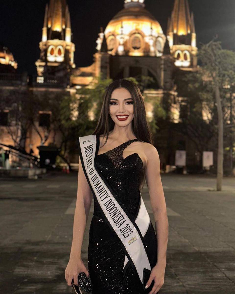 Potret Vanessa Hatter di Karantina Miss Face of Humanity 2024 (Instagram.com/vanessahatter)