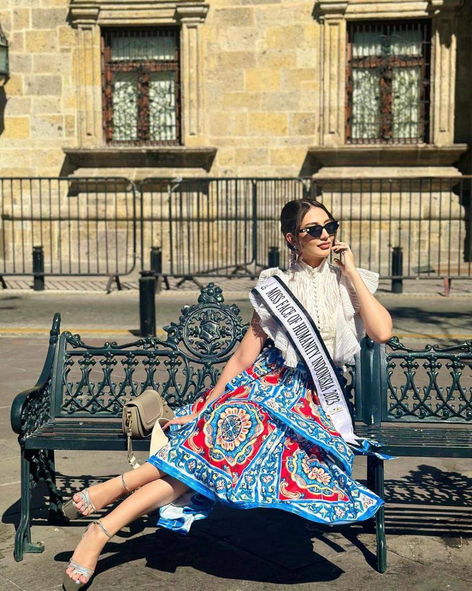 Potret Vanessa Hatter di Karantina Miss Face of Humanity 2024 (Instagram.com/vanessahatter)
