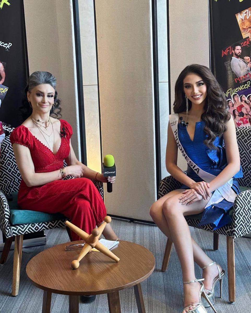 Potret Vanessa Hatter di Karantina Miss Face of Humanity 2024 (Instagram.com/vanessahatter)