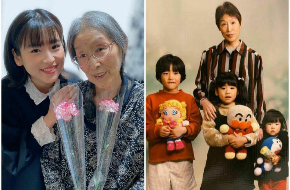 11 Potret Kenangan Haruka Nakagawa dan Nenek Tercinta, Kangen!