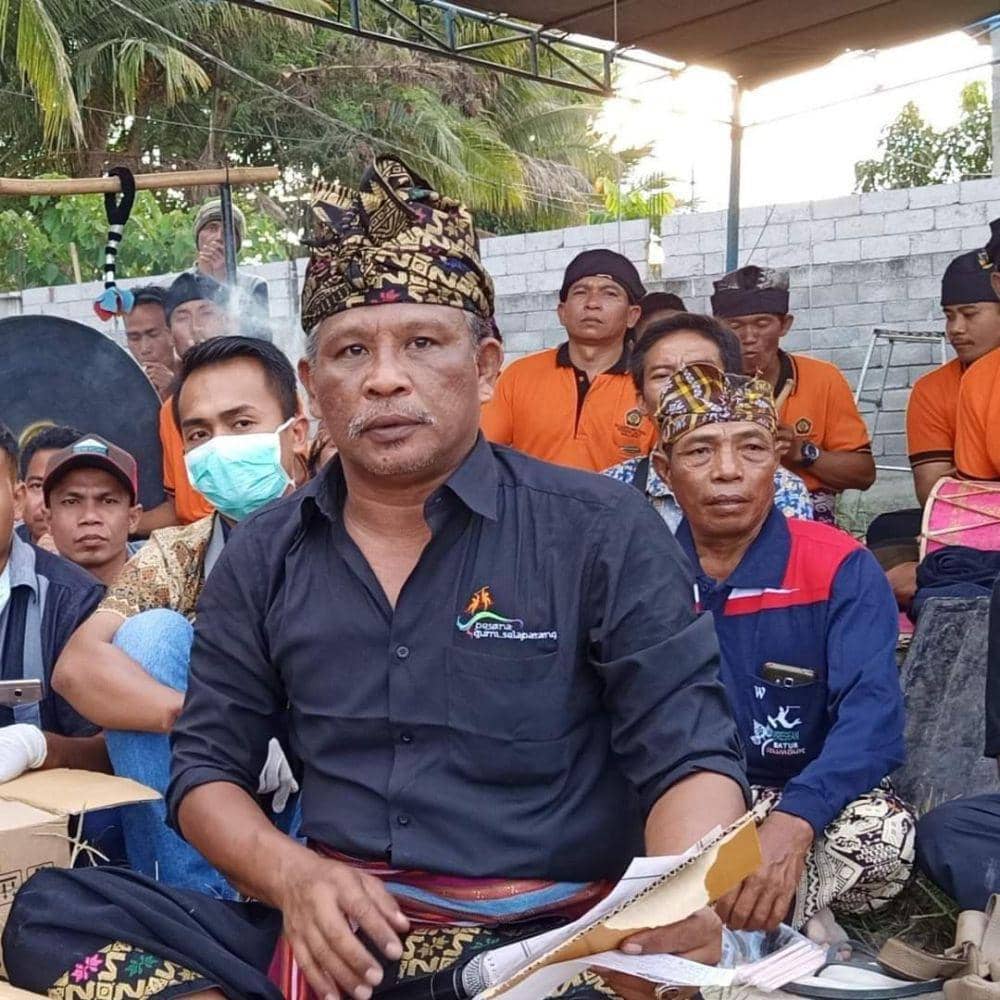 Budayawan Lombok Timur, Muhir. (Dok.Istimewa)