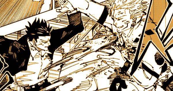 Kusakabe vs Sukuna ( Dok. Shueisha / Jujutsu Kaisen )