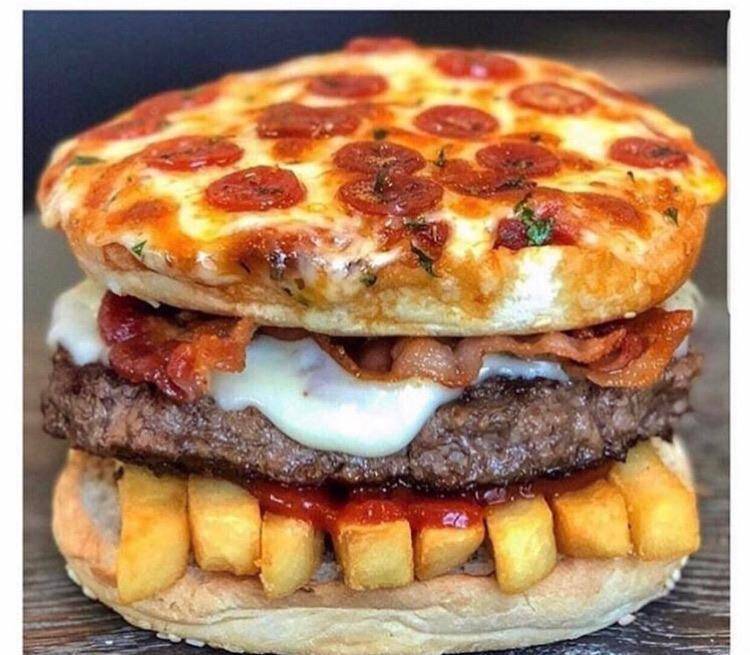 potret nyentrik burger porsi raksasa (reddit.com/user/freakingfudge)