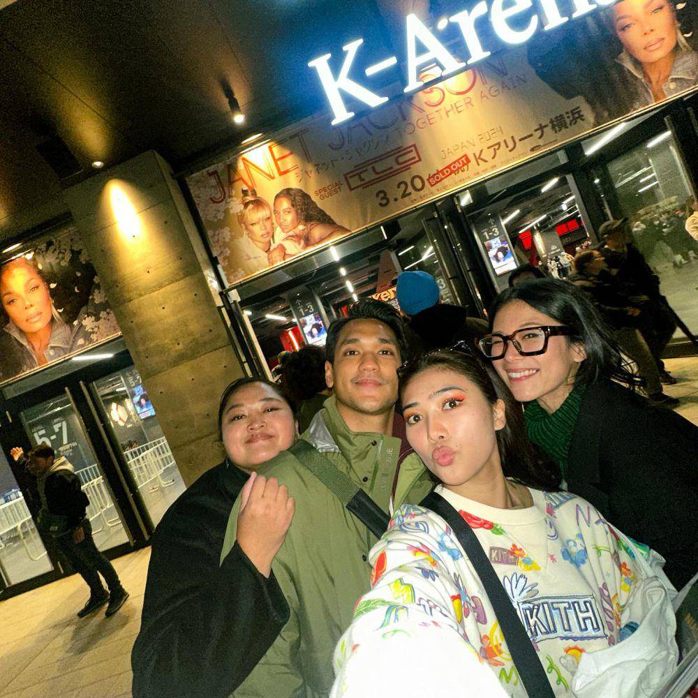 potret Afgan nonton konser Janet Jackson di Jepang (instagram.com/afgan_)