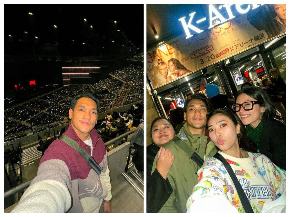 potret Afgan nonton konser Janet Jackson di Jepang (instagram.com/afgan_)