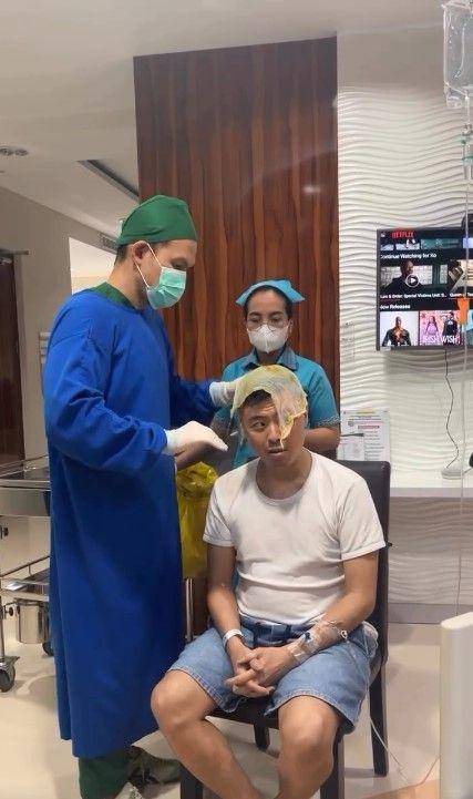 potret Vincent Raditya idap flu Singapura (instagram.com/vincentraditya)