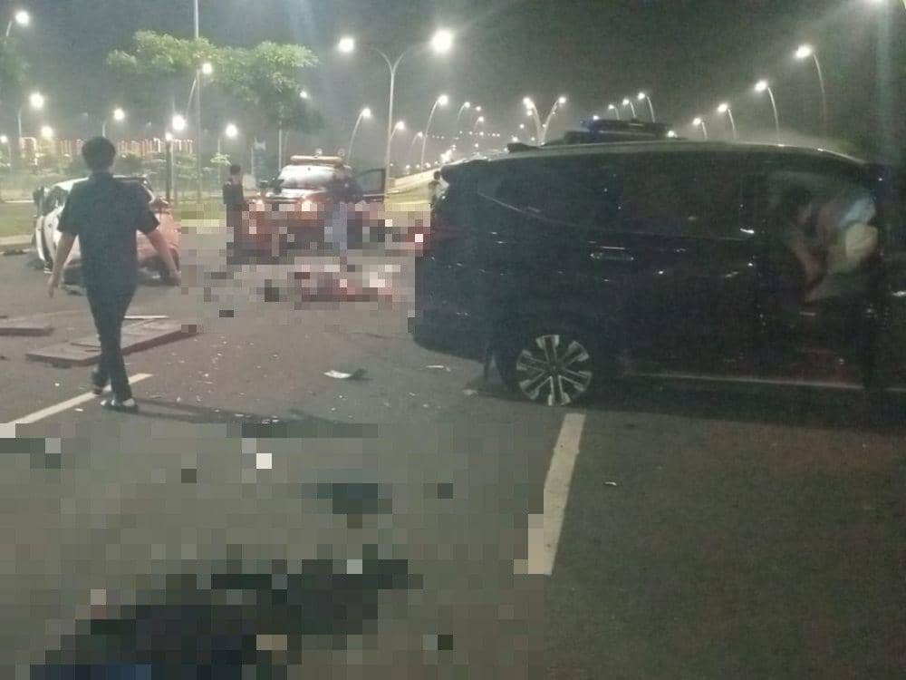 Kecelakaan di PIK 2 Tangerang (Dok. Polres Tangerang)