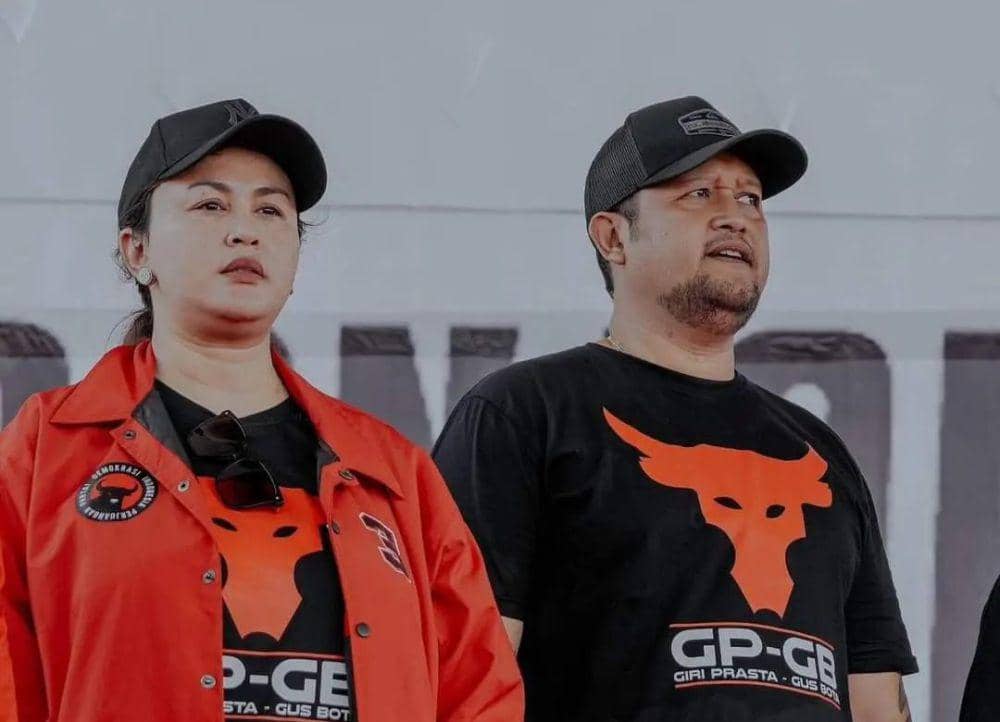 Yunita Oktarini (kiri) dan Bagus Alit Sucipta (kanan). (Instagram.com/gb_yunita)