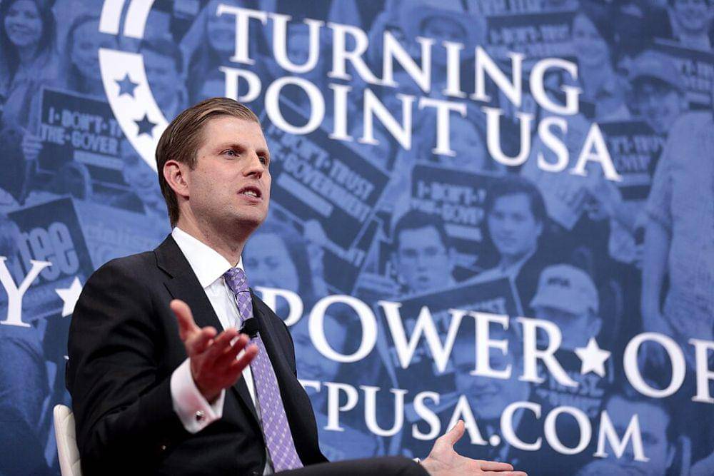 Eric Trump, putra Donald Trump.