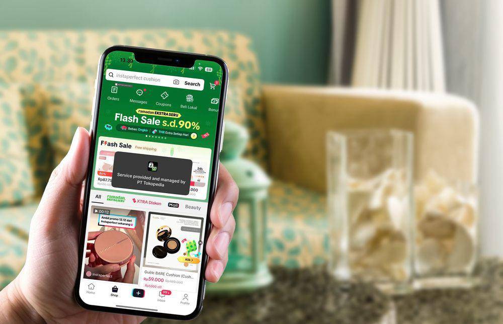 Dok Tokopedia. Pelaku UMKM dapat memanfaatkan berbagai fitur di Tokopedia dan Shop | Tokopedia untuk tingkatkan penjualan di bulan Ramadan 2024.