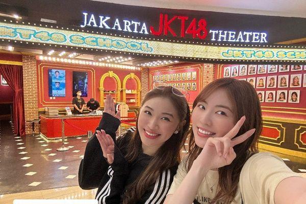 8 Potret Akrab Shani JKT48 dan Matsui Jurina eks SKE48