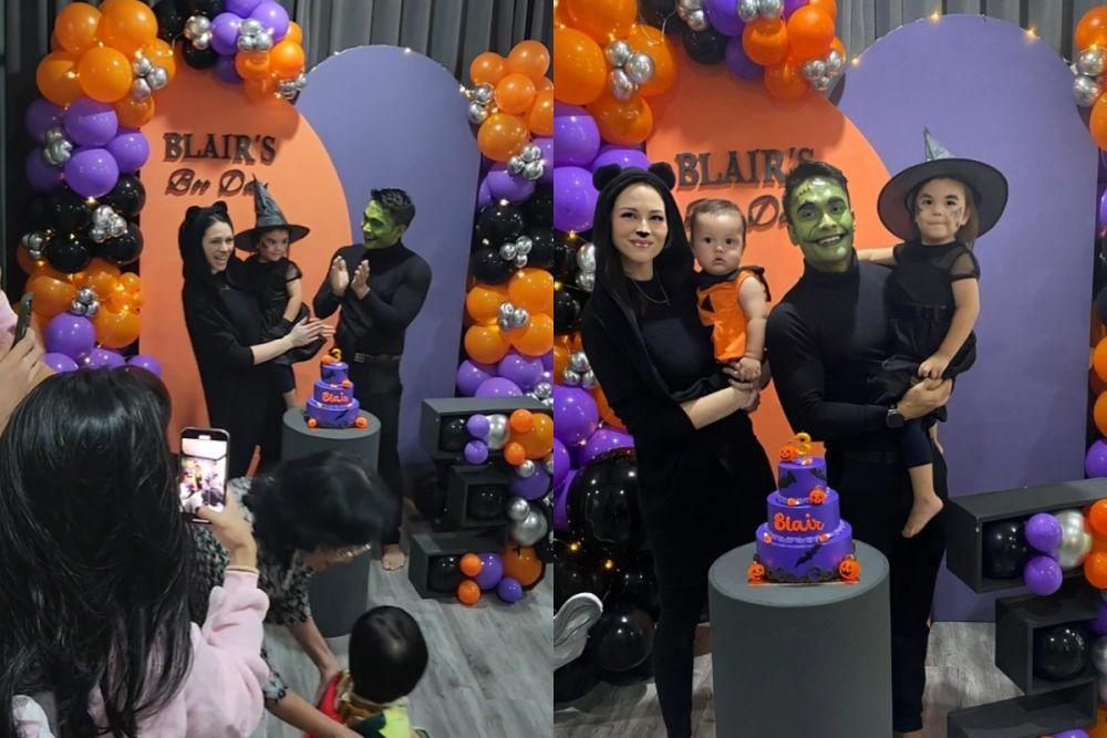 7 Potret Ulang Tahun Ke-3 Blair, Anak Randy Pangalila, Serbaunik!