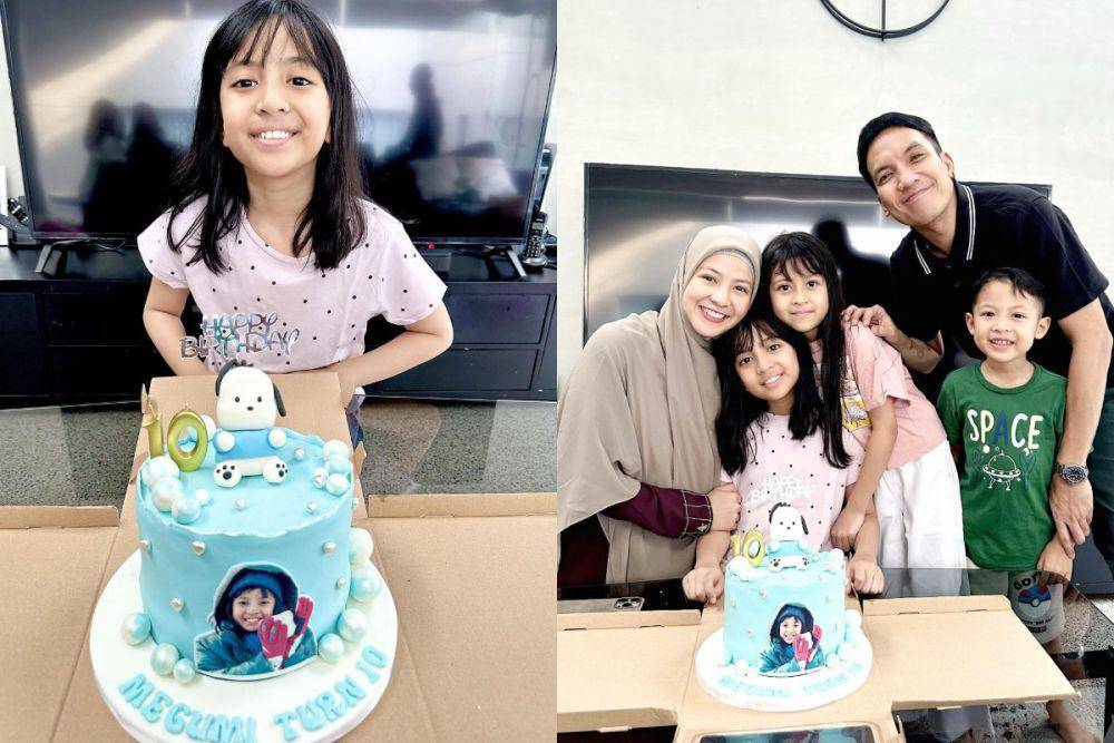 potret ultah ke-10 Megumi, anak Desta dan Natasha Rizky (instagram.com/desta80s)