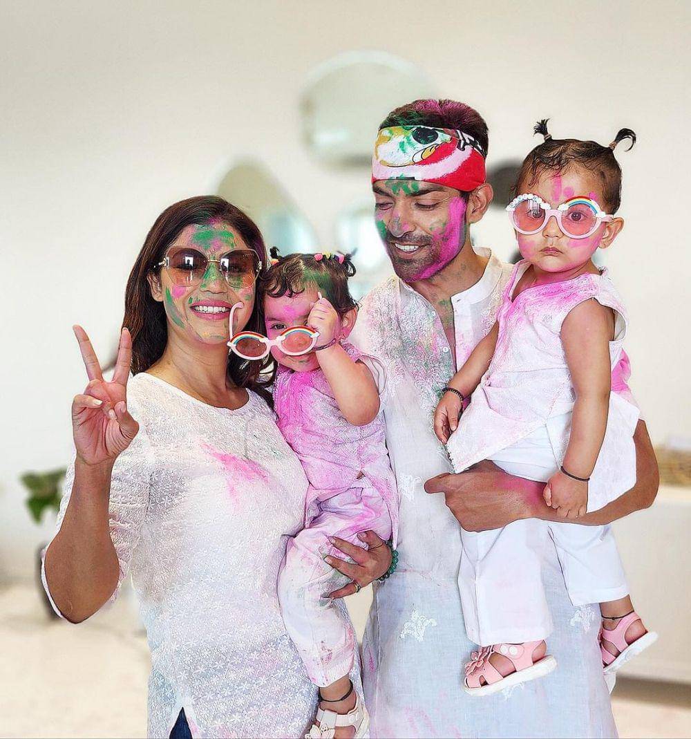 keluarga Gurmeet Choudhary (instagram.com/guruchoudhary)