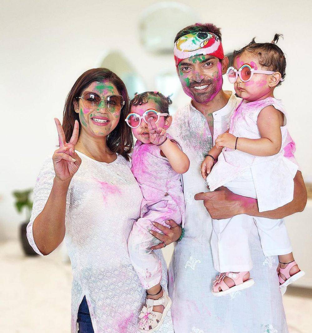keluarga Gurmeet Choudhary (instagram.com/guruchoudhary)