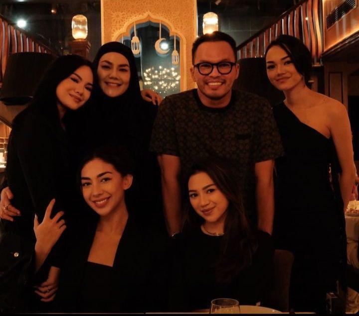 7 Potret Ultah Shabina, Sarita Abdul Mukti dan Faisal Harris Akur