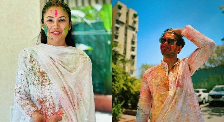 10 Potret Artis India Rayakan Festival Holi 2024, Penuh Sukacita!