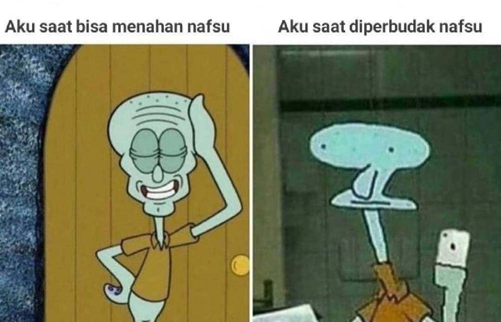 meme menahan nafsu saat puasa (dok. pribadi/Iip Afifullah)