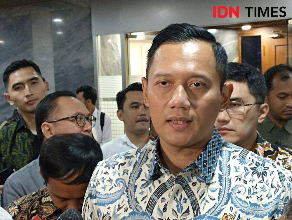 Menteri ATR/Kepala BPN Agus Harimurti Yudhoyono (AHY) janji segera tuntaskan kasus sengketa Hotel Sultan. (IDN Times/Amir Faisol)