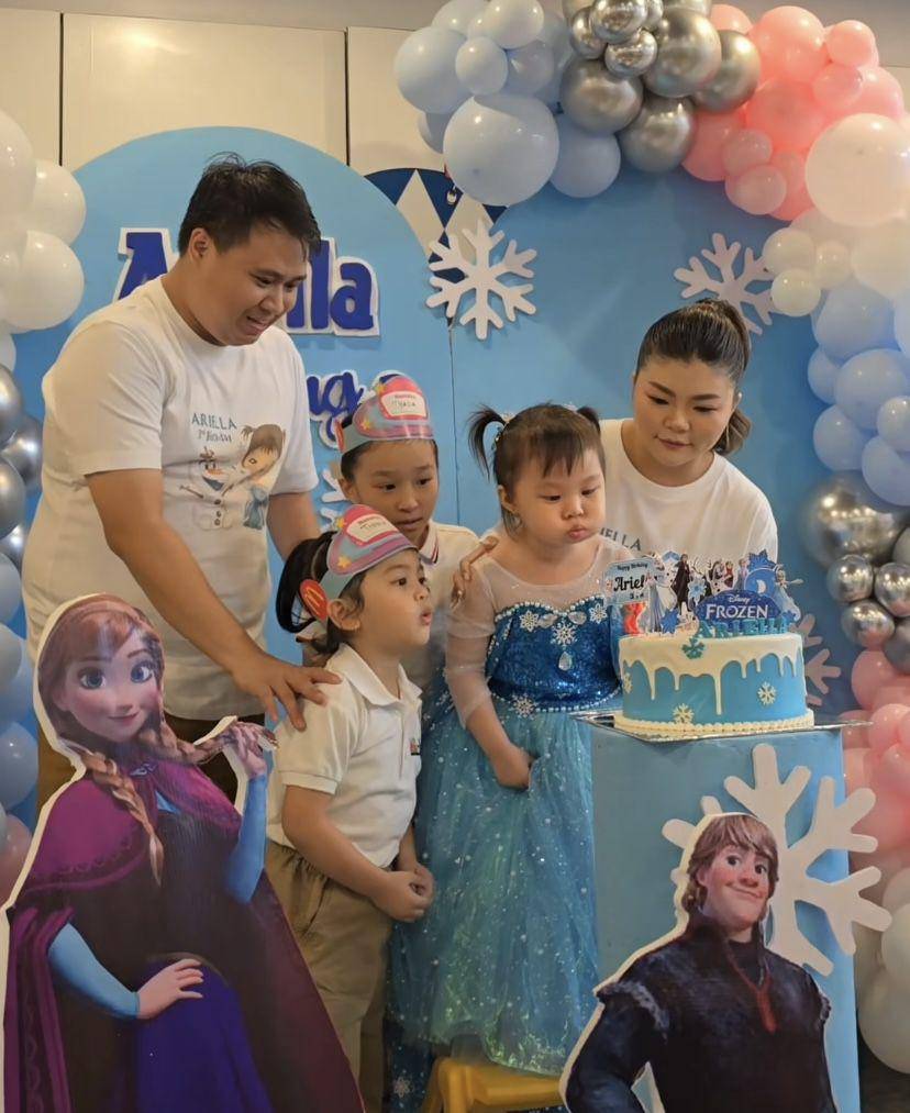 potret perayaan ulang tahun ke-3 Ariella, keponakan Sarwendah (Instagram.com/sarwendah29)