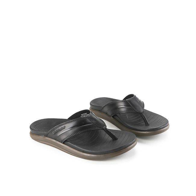 Hush Puppies Postro Klein Toepost In Black (hushpuppies.co.id)