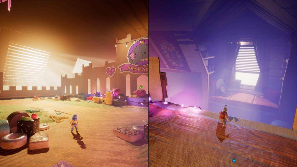 split screen gameplay It Takes Two (dok. Hazelight Studios/It Takes Two)