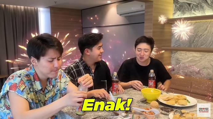 potret Jerome Polin dan Waseda Boys berburu takjil (youtube.com/Nihongo Mantappu)