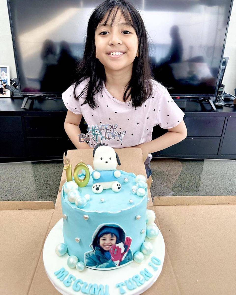 potret ultah ke-10 Megumi anak Desta dan Natasha Rizky (instagram.com/desta80s)