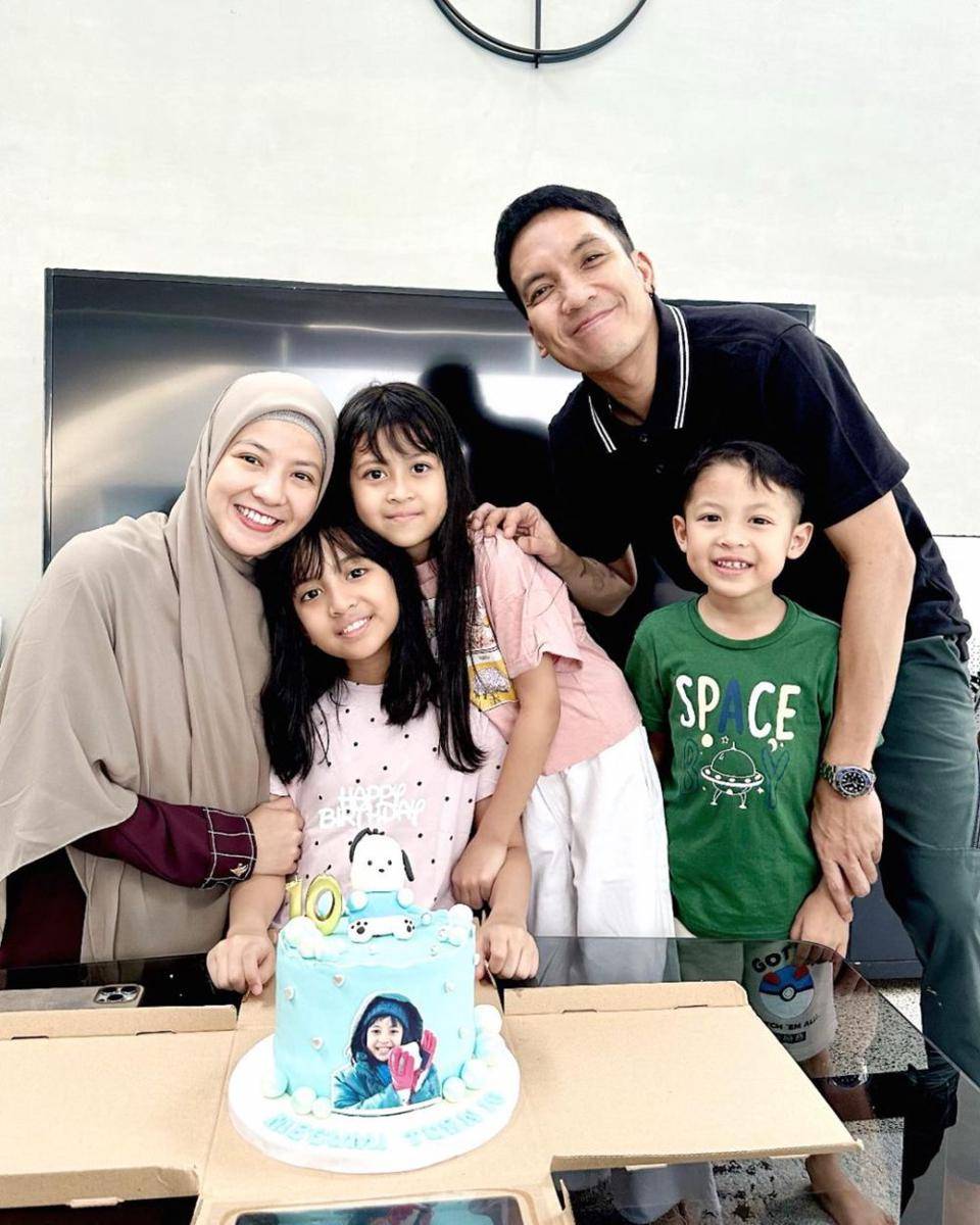 potret ultah ke-10 Megumi anak Desta dan Natasha Rizky (instagram.com/desta80s)