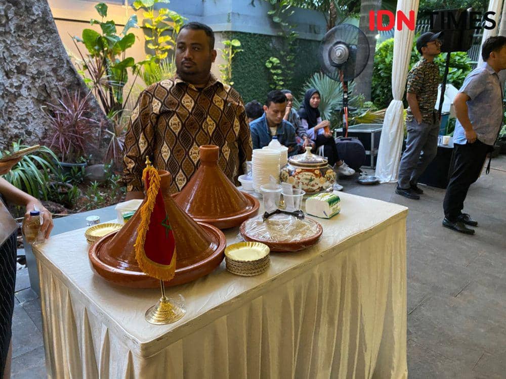 Salah satu stand asal Maroko. (IDN Times/Sonya Michaella)