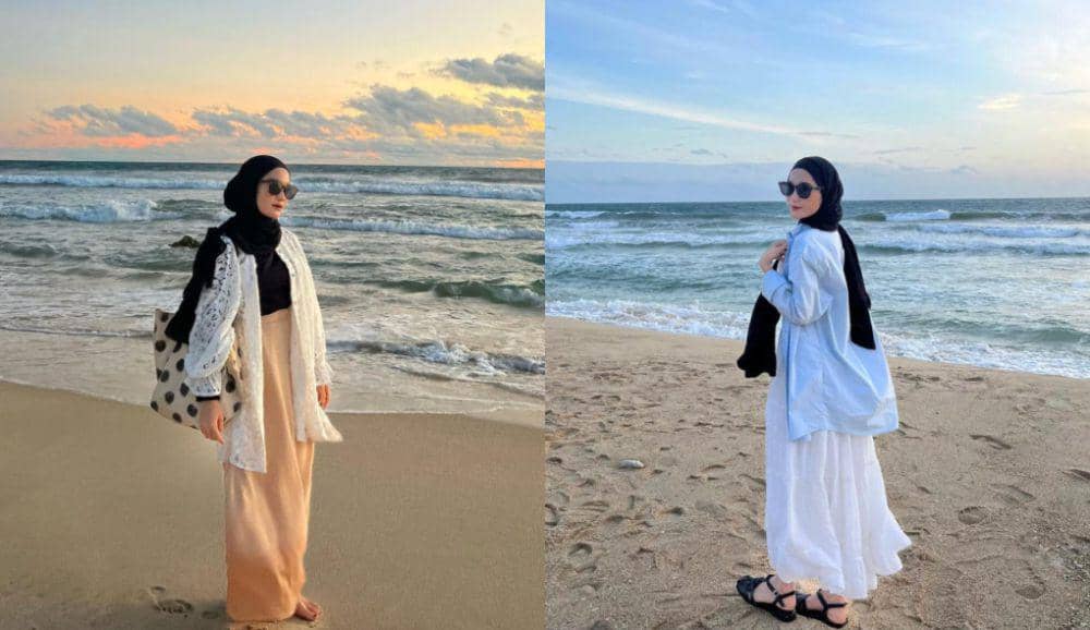 9 Ide Summer Outfit ala Cut Indah Sundari, Cocok Dipakai ke Pantai!