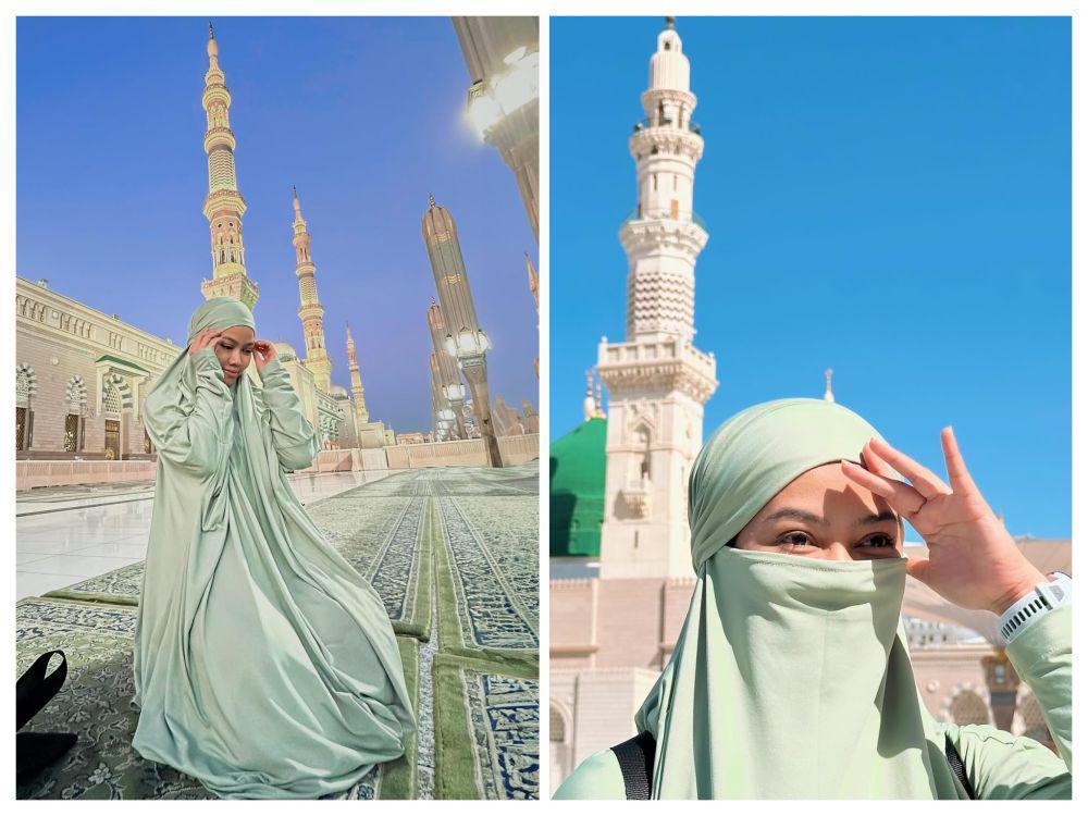 7 Momen Yura Yunita Kenakan Cadar saat Jalani Umrah, Bikin Pangling!