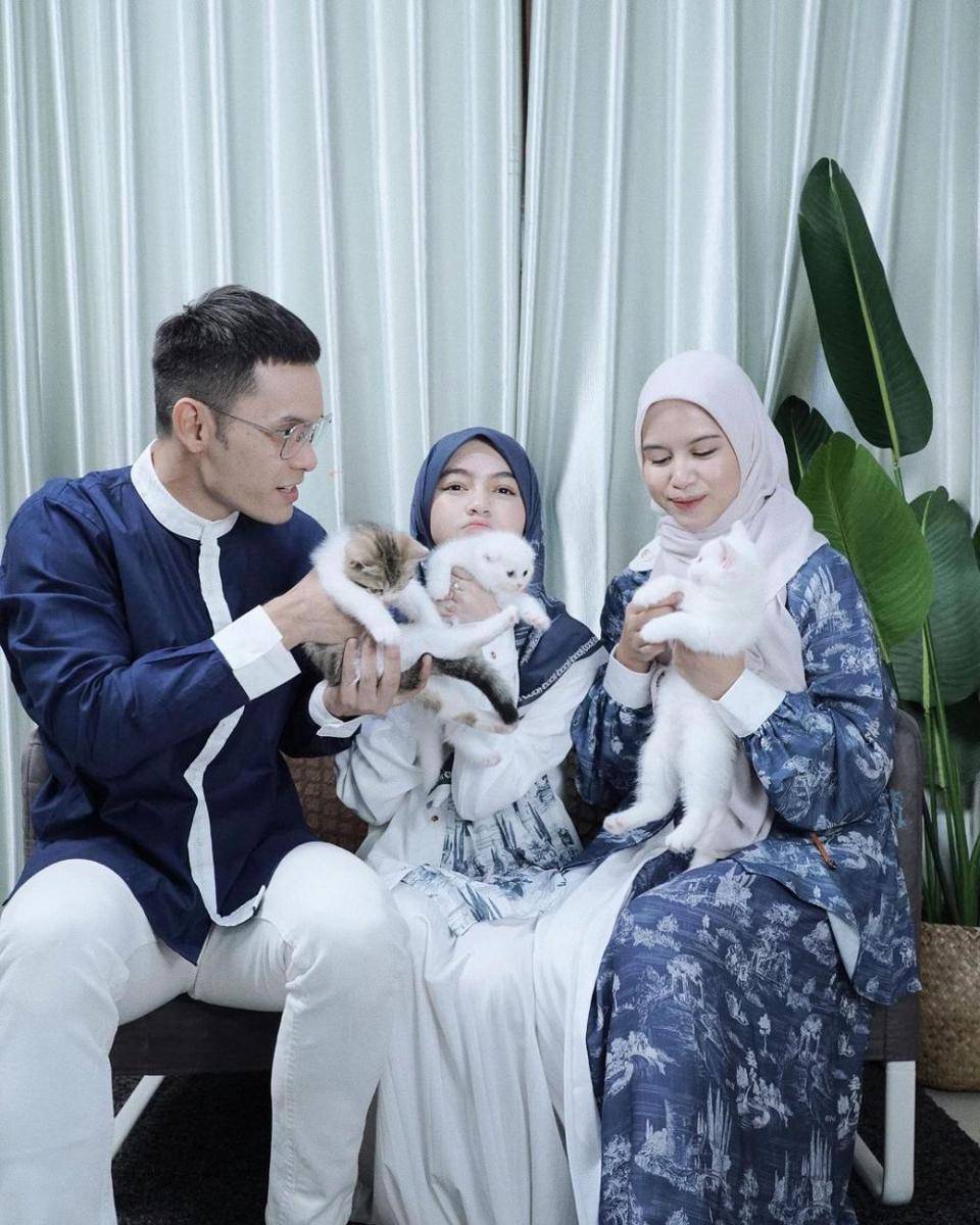 potret keluarga Ben Kasyafani (instagram.com/nesyanabila)