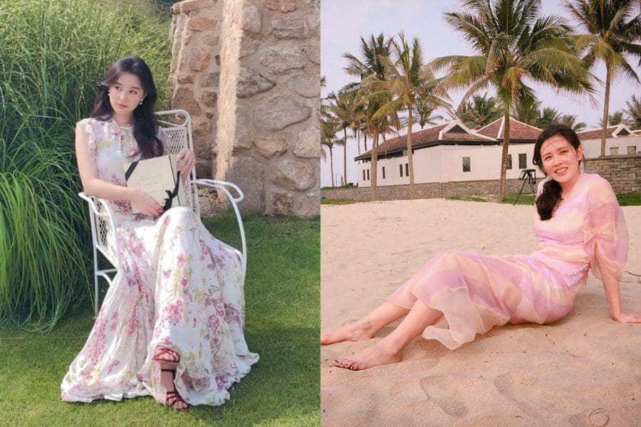 Adu gaya Son Ye Jin vs Kim Ji Won. (instagram.com/yejinhand | instagram.com/geewonii)