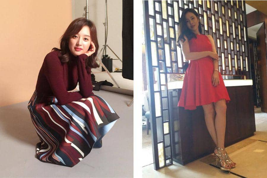 Adu gaya Son Ye Jin vs Kim Ji Won. (instagram.com/yejinhand | instagram.com/geewonii)