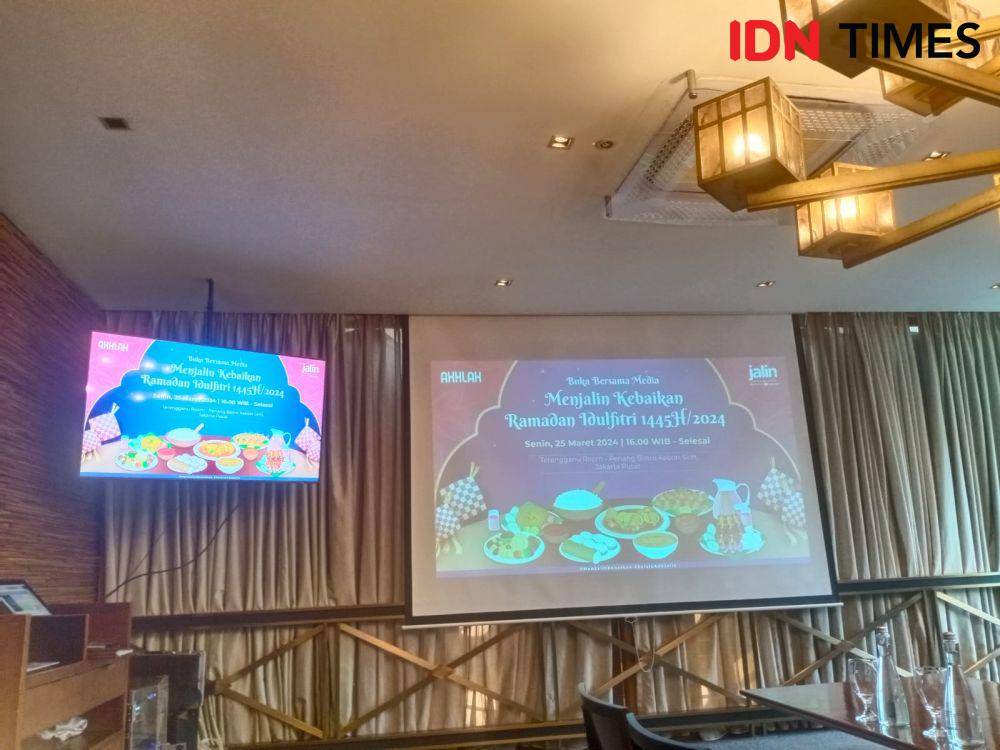 Jalin Memastikan Layanan Operasional yang Andal Hadapi Lonjakan Transaksi Keuangan Selama Lebaran Idulfitri 2024 Senin (25/03/2024) (IDN Times/Shiva Clarancia)